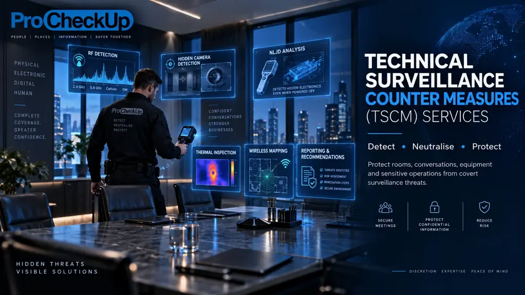 Technical Surveillance Counter Measures