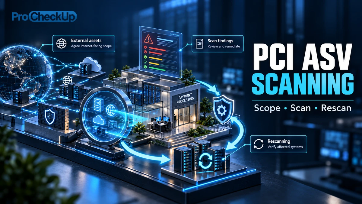 Pci Asv Scanning. Scope, Scan, Rescan. External assets: Agree internet-facing scope; Scan findings: Review and remediate; Rescanning: Verify affected systems.